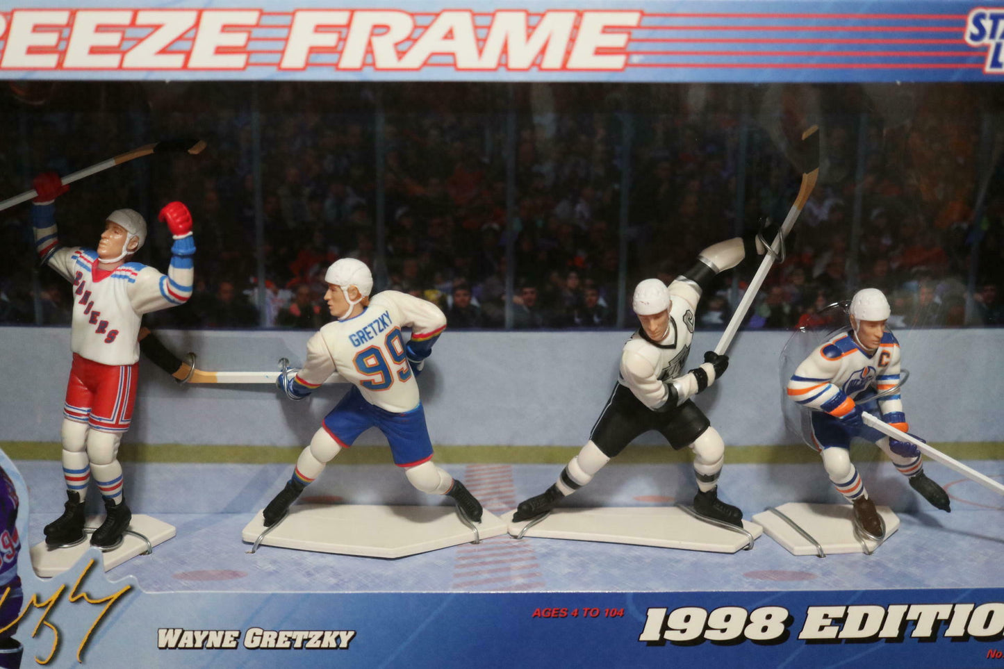 1998 Wayne Gretzky NHL Freeze Frame Starting Lineup Figure