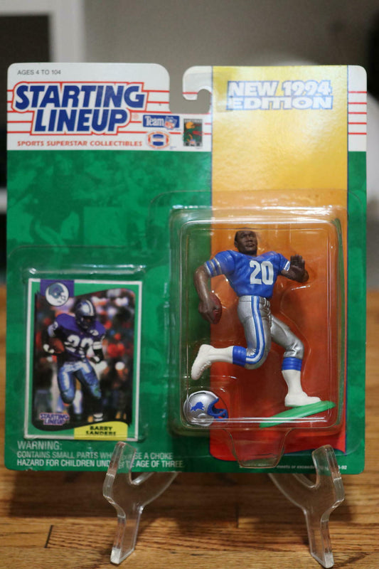 NFL Football Barry Sanders (1994) Starting Lineup Kenner Action Figure