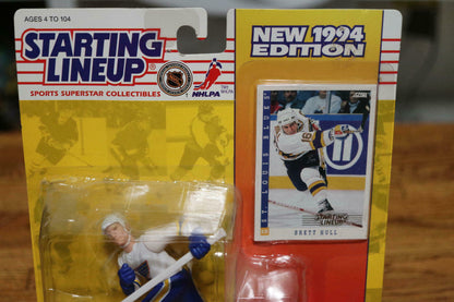 1994 Starting Lineup Brett Hull St. Louis Blues Hockey Figure & Card Sealed