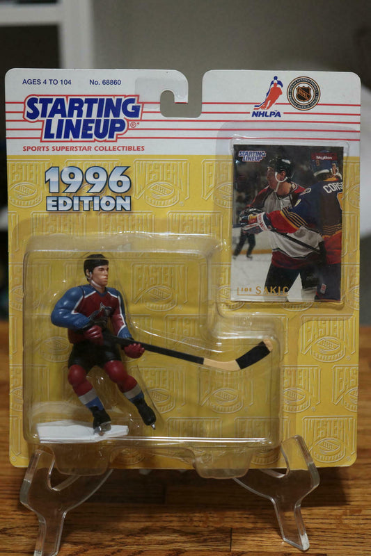 STARTING LINEUP 1996 EDITION: JOE SAKIC NHL COLORADO AVALANCHE, KENNER