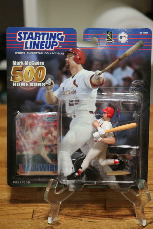 Baseball Starting Lineup 2000 Mark McGwire 500 Home Runs Collectible Figure