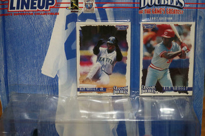 Starting Lineup Classing Doubles 1997 Edition Ken Griffey Father and Son