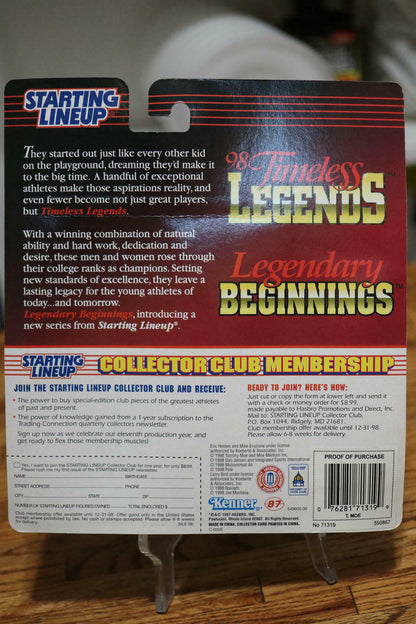 1998 SLU Starting Lineup Timeless Legends Tommy Moe Action Figure