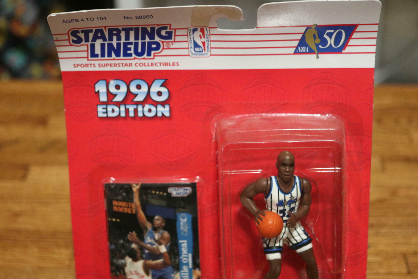 1994 Shaquille O'Neal Starting Lineup Action Figure Kenner SHAQ With Card BXE