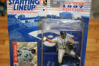 Starting Lineup 1997 Edition • Alex Rodriguez Seattle Mariners MLB Action Figure