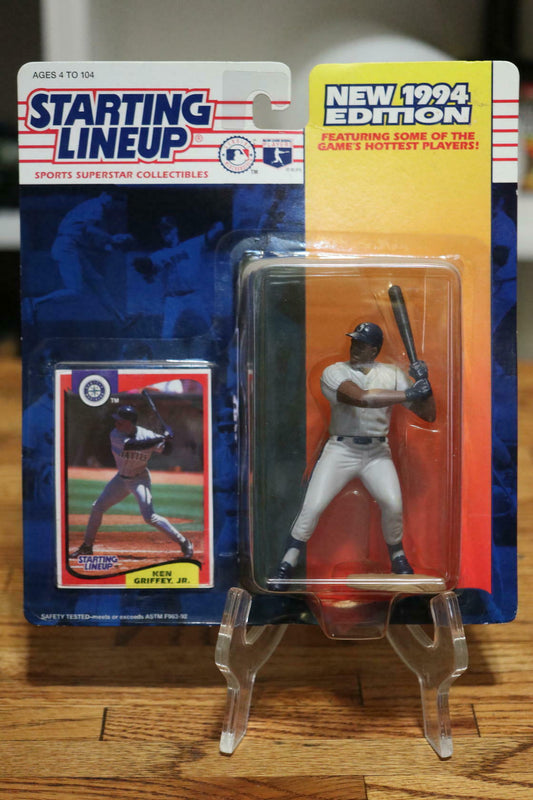 Ken Griffey Jr 1994 Kenner Starting Lineup Action Figure Seattle Mariners