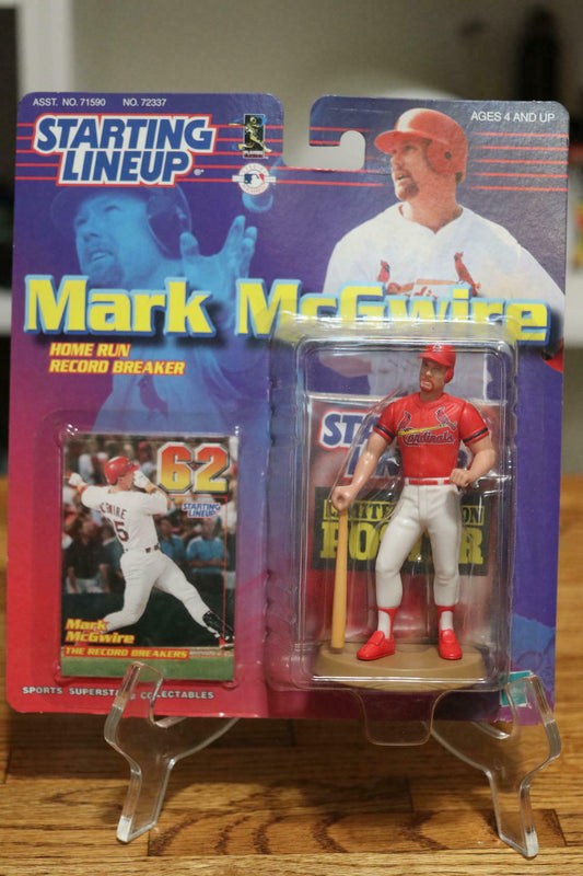 1999 starting lineup mark mcgwire action figure by sports